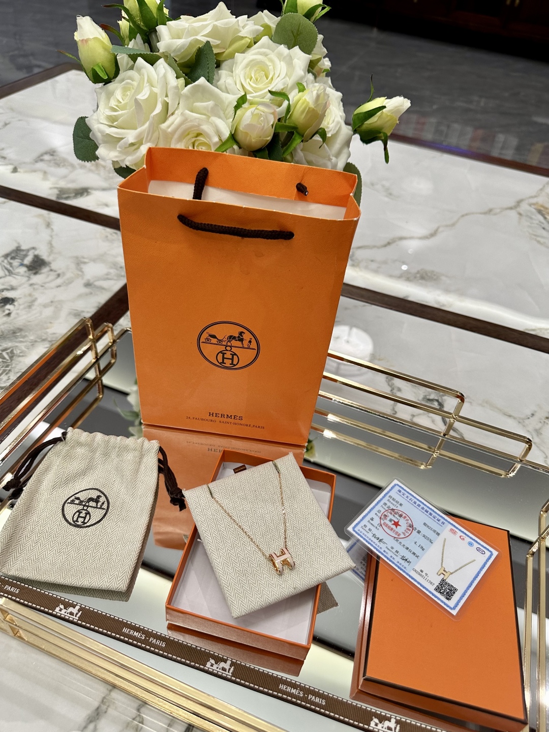 HERMES jewelry model 44